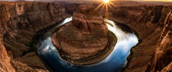 canyon, landscape, sunset Wallpaper 2560x1080