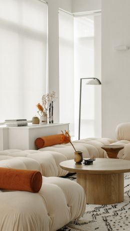 house, living room Wallpaper 640x1136