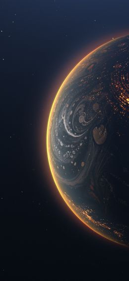 planet, space Wallpaper 1080x2340