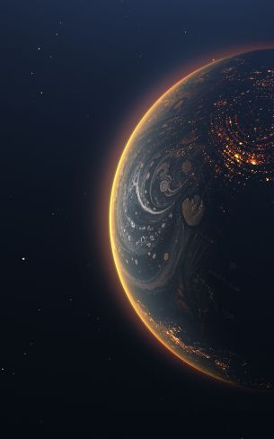 planet, space Wallpaper 1200x1920