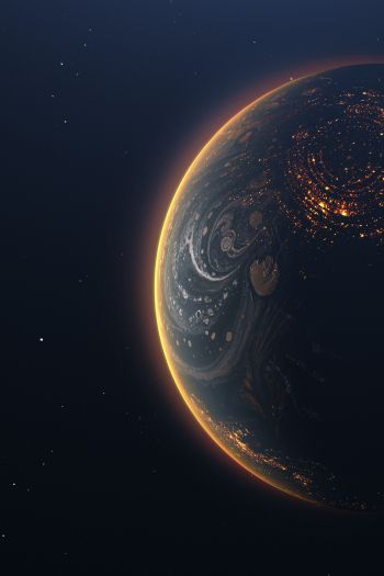 planet, space Wallpaper 640x960
