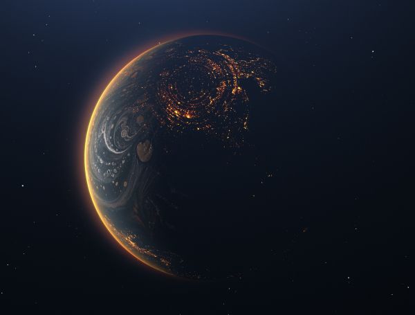 planet, space Wallpaper 4096x3112