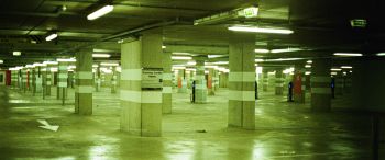underground parking Wallpaper 3440x1440