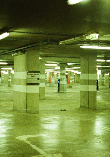 underground parking Wallpaper 1668x2388