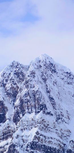 snow mountain Wallpaper 1080x2220
