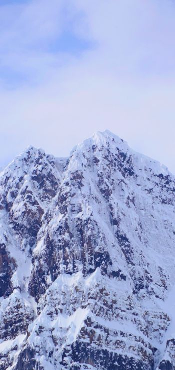 snow mountain Wallpaper 1080x2280