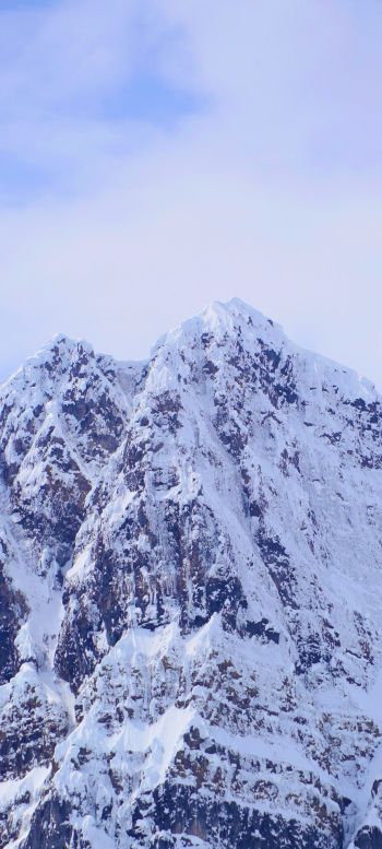 snow mountain Wallpaper 1080x2400