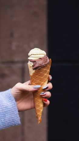 ice cream cone Wallpaper 1080x1920