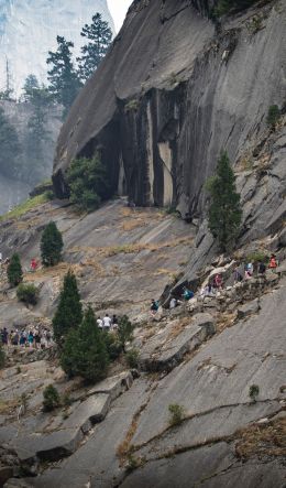 mountain path Wallpaper 600x1024