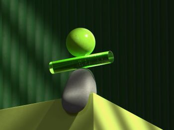 Abstract 3D objects Wallpaper 800x600
