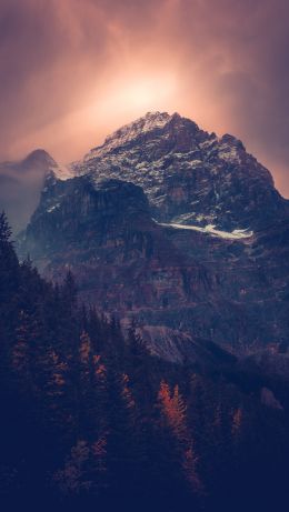 Banff, Canada, mountain Wallpaper 640x1136