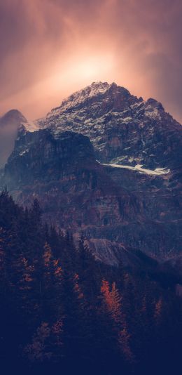 Banff, Canada, mountain Wallpaper 1440x2960