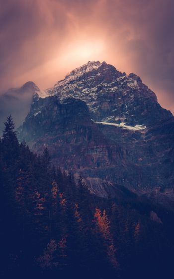 Banff, Canada, mountain Wallpaper 800x1280