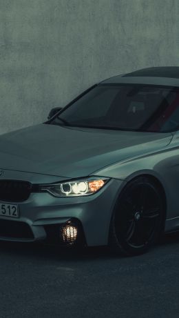 gray car Wallpaper 640x1136