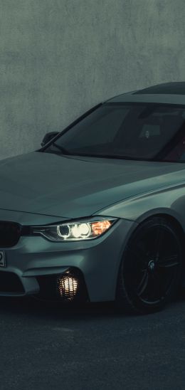 gray car Wallpaper 1080x2280