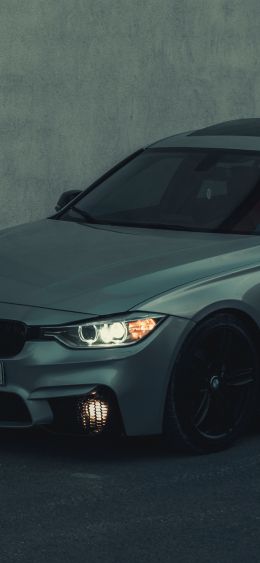 gray car Wallpaper 1080x2340