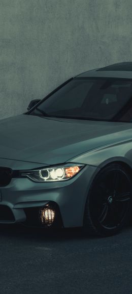 gray car Wallpaper 1080x2400