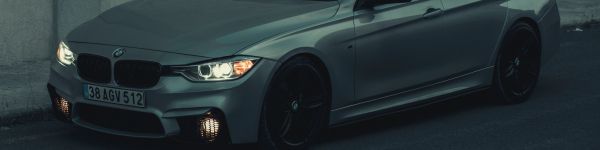 gray car Wallpaper 1590x400