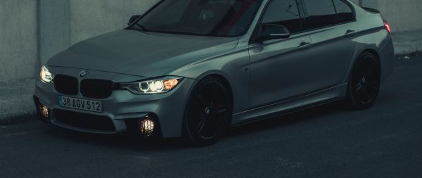 gray car Wallpaper 2560x1080