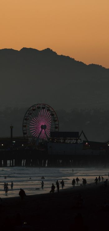 Santa Monica, California, USA Wallpaper 720x1520
