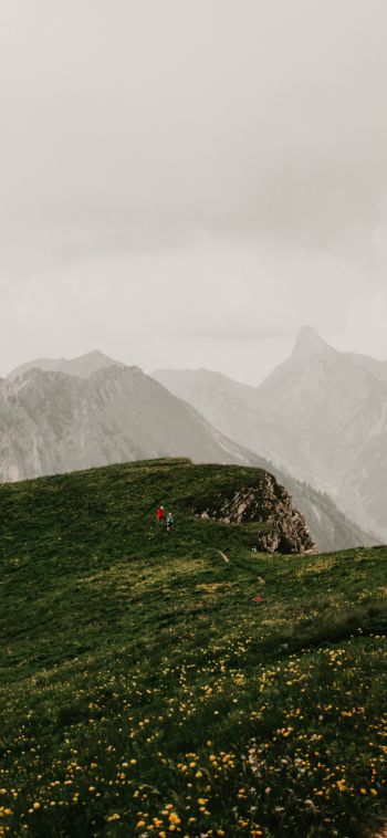 Обои 1080x2340 швейцарские горы, Швейцария
