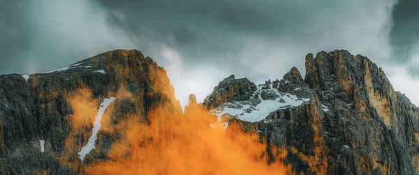 southern Dolomites Wallpaper 3440x1440