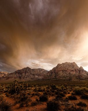 Red Rock Canyon, Nevada, USA Wallpaper 3072x3840