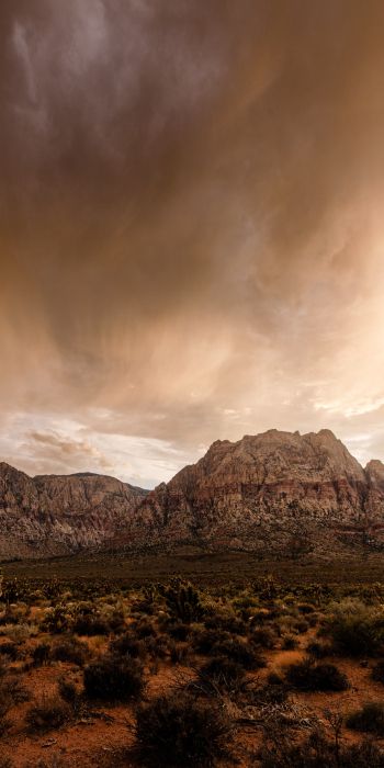 Red Rock Canyon, Nevada, USA Wallpaper 720x1440