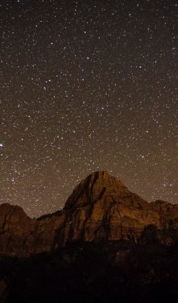 night mountains Wallpaper 600x1024