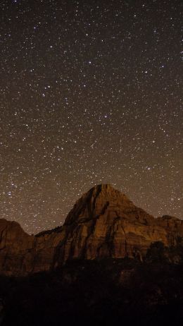 night mountains Wallpaper 1440x2560