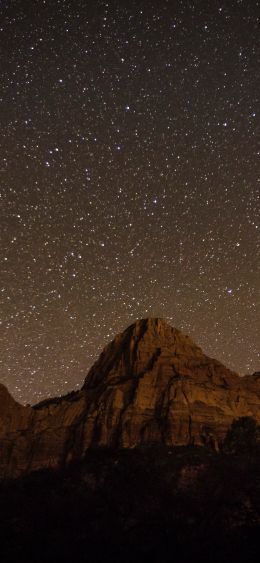 night mountains Wallpaper 1080x2340