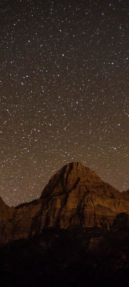 night mountains Wallpaper 1080x2400