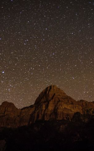 night mountains Wallpaper 800x1280