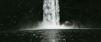 Abiqua Falls, Oregon, USA Wallpaper 3440x1440