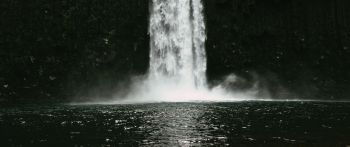 Abiqua Falls, Oregon, USA Wallpaper 2560x1080