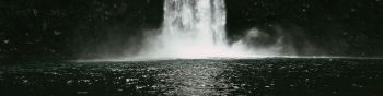 Abiqua Falls, Oregon, USA Wallpaper 1590x400