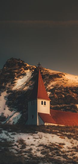 Vic, Iceland Wallpaper 1080x2280