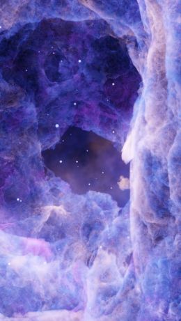 space nebula Wallpaper 640x1136