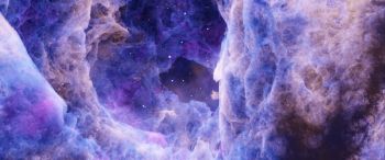 space nebula Wallpaper 3440x1440