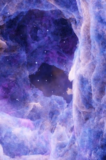 space nebula Wallpaper 640x960