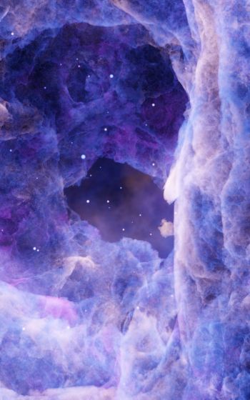 space nebula Wallpaper 800x1280