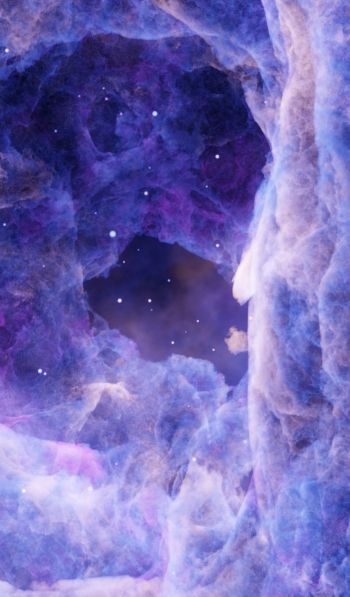 space nebula Wallpaper 600x1024