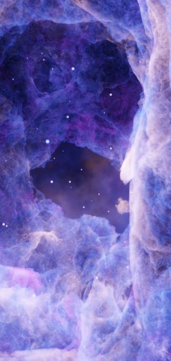 space nebula Wallpaper 720x1520