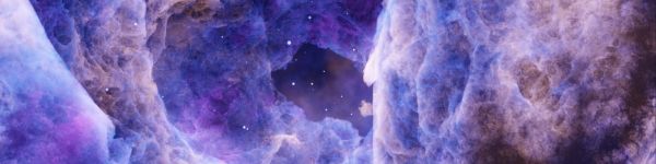 space nebula Wallpaper 1590x400