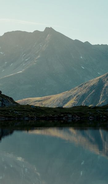 lake in the mountains Wallpaper 600x1024