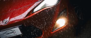 Toyota GT86, rain Wallpaper 2560x1080