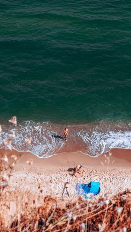 Ukraine, beach Wallpaper 640x1136