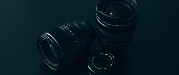 camera lenses Wallpaper 2560x1080