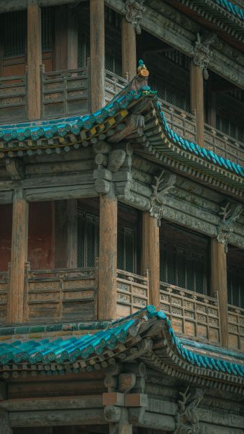 Datun, Shanxi, China Wallpaper 640x1136