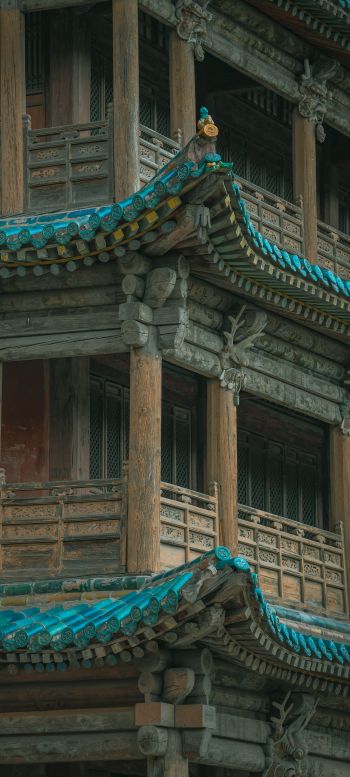 Datun, Shanxi, China Wallpaper 720x1600